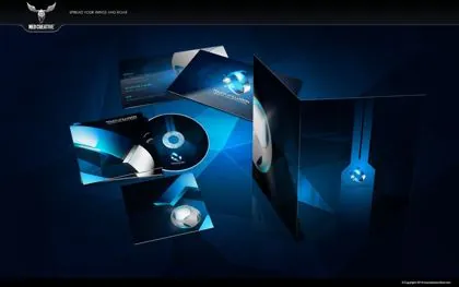 Original Touch of Illusion stationery presentation